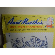 Aunt Martha's Hot Iron Transfers Patterns 3553 