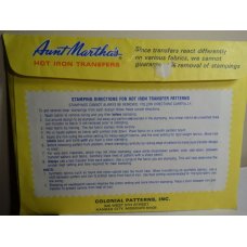 Aunt Martha's Hot Iron Transfers Patterns 3597 
