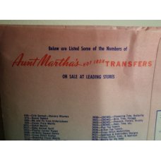 Aunt Martha's Hot Iron Transfers Patterns 3668 