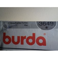 Burda Sewing Pattern 3649 