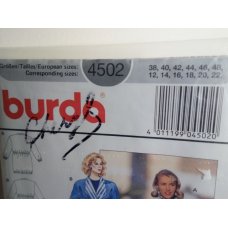 Burda Sewing Pattern 4502 