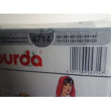 Burda Sewing Pattern 4714 