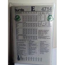Burda Sewing Pattern 4714 