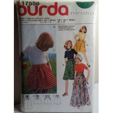 BURDA Sewing Pattern 17558 