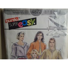 BURDA Sewing Pattern 4872 