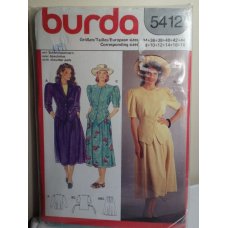 Burda Sewing Pattern 5412 