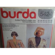 BURDA Sewing Pattern 5424 