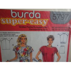BURDA Sewing Pattern 5797 