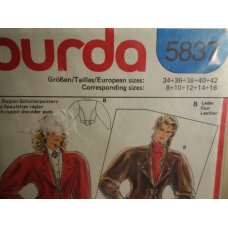 BURDA Sewing Pattern 5837 