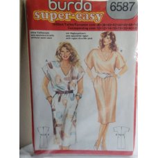 BURDA Sewing Pattern 6587 