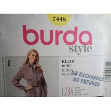 BURDA Sewing Pattern 7448 