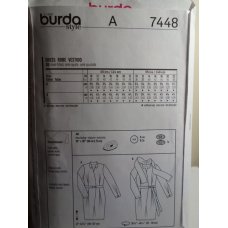 BURDA Sewing Pattern 7448 