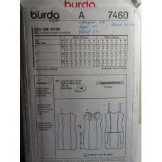 BURDA Sewing Pattern 7460 