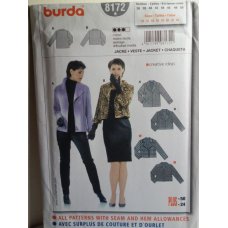 BURDA Sewing Pattern 8172 