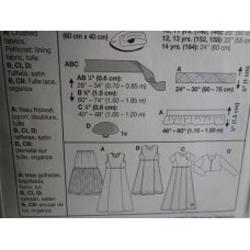 BURDA Sewing Pattern 9654 