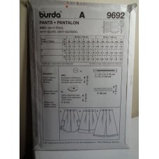 Burda Sewing Pattern 9692 