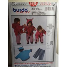 BURDA Sewing Pattern 9780 