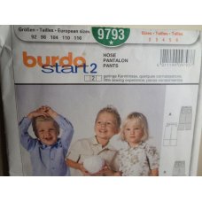 BURDA Sewing Pattern 9793 