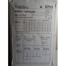 BURDA Sewing Pattern 9793 