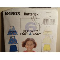 Butterick Sewing Pattern 4503 