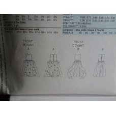 Butterick Sewing Pattern B4438 