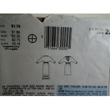 Butterick See and Sew Sewing Pattern 5348 