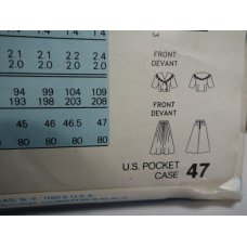 Butterick See and Sew Sewing Pattern 6757 