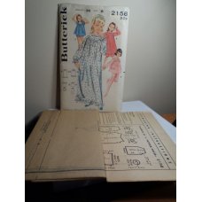 Butterick Sewing Pattern 2158 