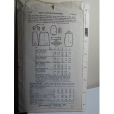 Butterick Sewing Pattern 2158 