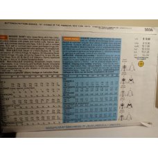 Butterick Sewing Pattern 3030 