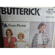 Butterick Evan Picone Sewing Pattern 3176 