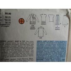 Butterick Evan Picone Sewing Pattern 3176 