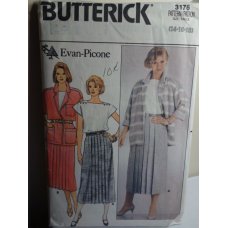 Butterick Evan Picone Sewing Pattern 3176 