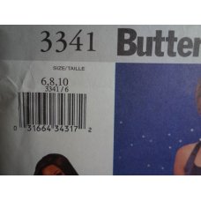 Butterick Sewing Pattern 3341 