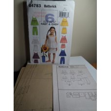 Butterick Sewing Pattern 4783 