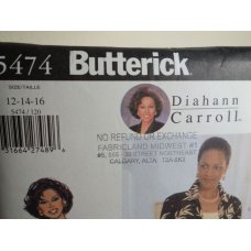 Butterick Sewing Pattern 5474 