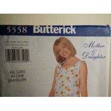 Butterick Sewing Pattern 5558 