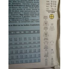 Butterick Sewing Pattern 5645 