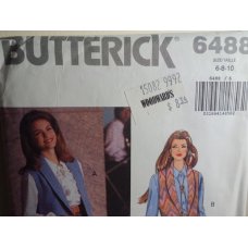 Butterick Sewing Pattern 6488 