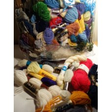 Tapestry Wool Yarn, Lots of 100 Plus, Assorted Brands.