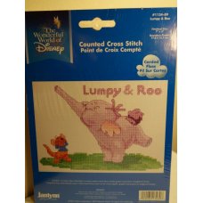 Janlynn Cross Stitch, Disney Lumpy and Roo 