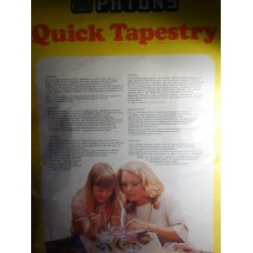 PATONS Quick Tapestry Kit, Sunset and Yacht VERY RARE 