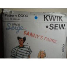 KWIK SEW Sewing Pattern 0000 