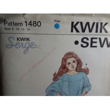 KWIK SEW Sewing Pattern 1480 