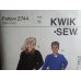 KWIK SEW Sewing Pattern 2744 