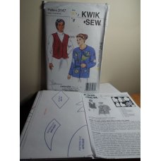 KWIK SEW Sewing Pattern 3147 
