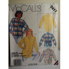 McCalls Sewing Pattern 2417 