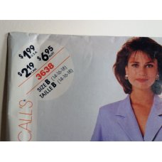McCalls Sewing Pattern 3638 