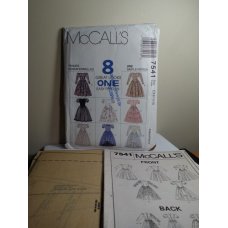 McCalls Sewing Pattern 7541 