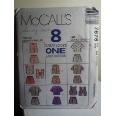 McCalls Sewing Pattern 7676 